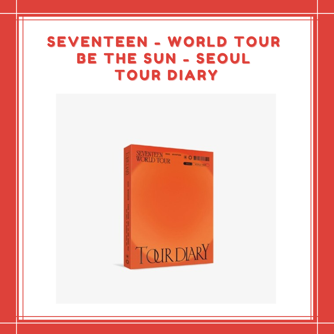 PREORDER] SEVENTEEN - WORLD TOUR BE THE SUN - SEOUL TOUR DIARY