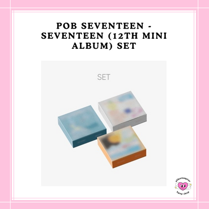 [PREORDER] POB SEVENTEEN - SEVENTEEN (12TH MINI ALBUM)