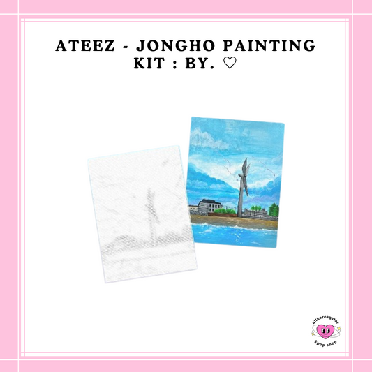 [PREORDER] ATEEZ - JONGHO PAINTING KIT : BY. ♡