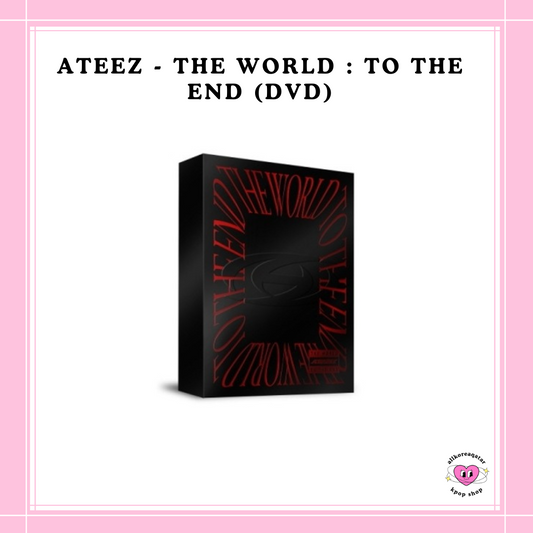 [PREORDER] KQ SHOP ATEEZ - THE WORLD : TO THE END (DVD)