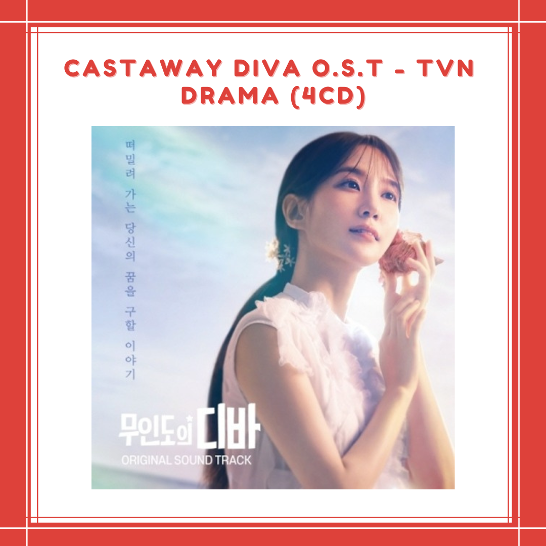 [PREORDER]  CASTAWAY DIVA O.S.T - TVN DRAMA (4CD)