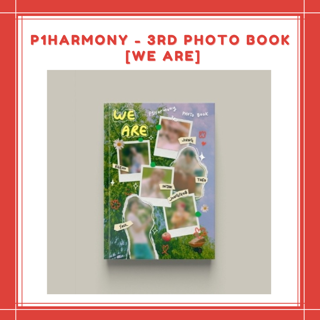 [PREORDER] FNC PHOTOCARD P1HARMONY - 3RD PHOTO BOOK WE ARE