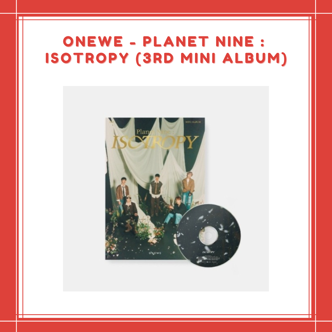 [PREORDER] ONEWE - PLANET NINE : ISOTROPY (3RD MINI ALBUM)