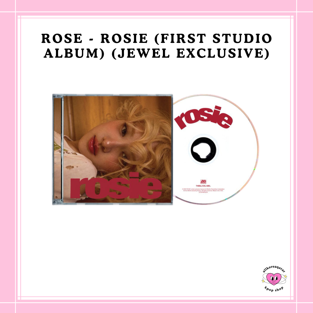 [PREORDER] ROSE - ROSIE (FIRST STUDIO ALBUM) (JEWEL EXCLUSIVE)