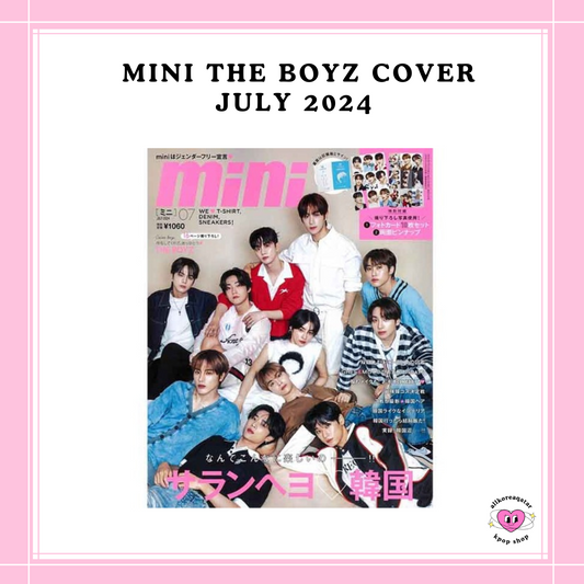 [PREORDER] MINI - THE BOYZ COVER JULY 2024