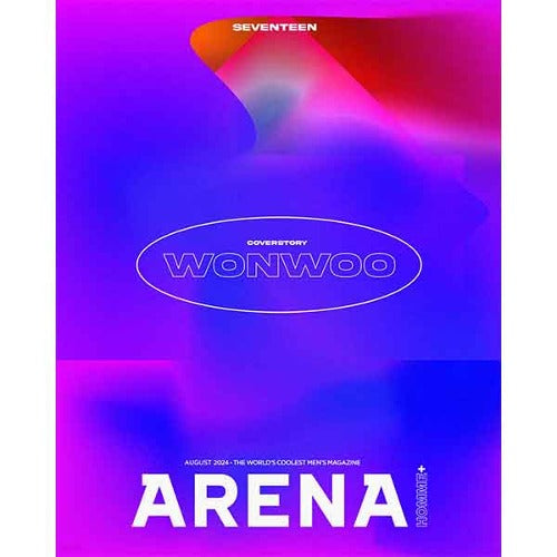 [PREORDER] ARENA HOMME + SEVENTEEN WONWOO AUG 2024