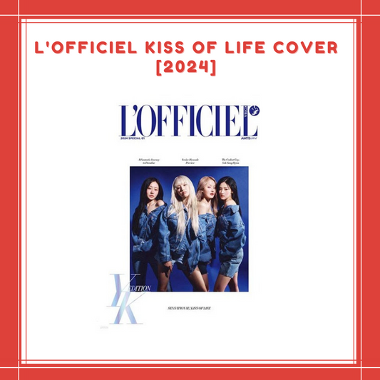 [PREORDER] L'OFFICIEL KISS OF LIFE COVER [2024]