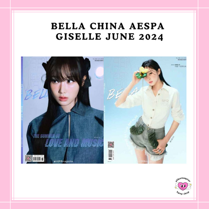 [PREORDER] BELLA CHINA AESPA GISELLE JUNE 2024