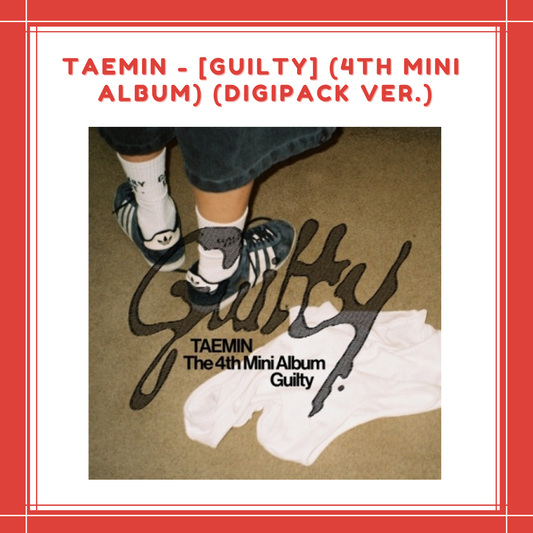 [PREORDER] TAEMIN - [GUILTY] (4TH MINI ALBUM) (DIGIPACK VER.)