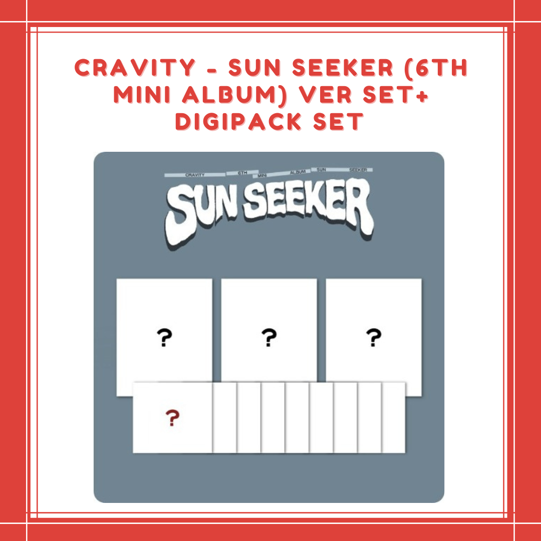 [PREORDER] STARSHIP CRAVITY - [SUN SEEKER] (6TH MINI ALBUM) VER SET+ DIGIPACK SET