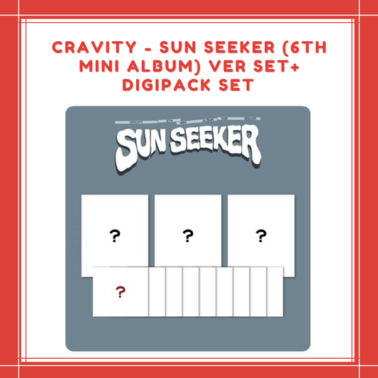 [PREORDER] STARSHIP CRAVITY - [SUN SEEKER] (6TH MINI ALBUM) VER SET+ DIGIPACK SET