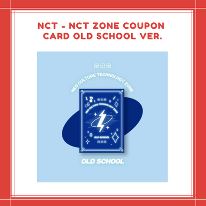 [PREORDER] NCT - NCT ZONE COUPON CARD OLD SCHOOL VER.