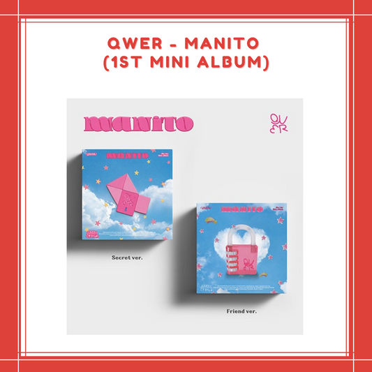 [PREORDER] QWER - MANITO (1ST MINI ALBUM)