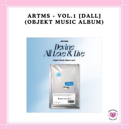 [PREORDER] ARTMS - VOL.1 DALL (OBJEKT MUSIC ALBUM)