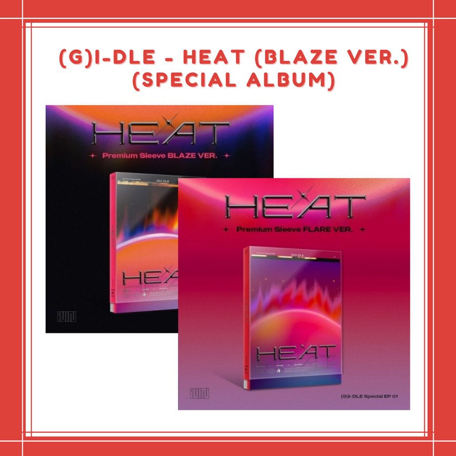  (G)I-DLE - Special Album [HEAT] (DIGIPAK - Group Ver.)