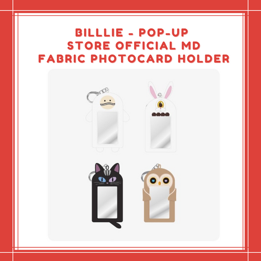 [PREORDER] Billlie - POP-UP STORE OFFICIAL MD FABRIC PHOTOCARD HOLDER