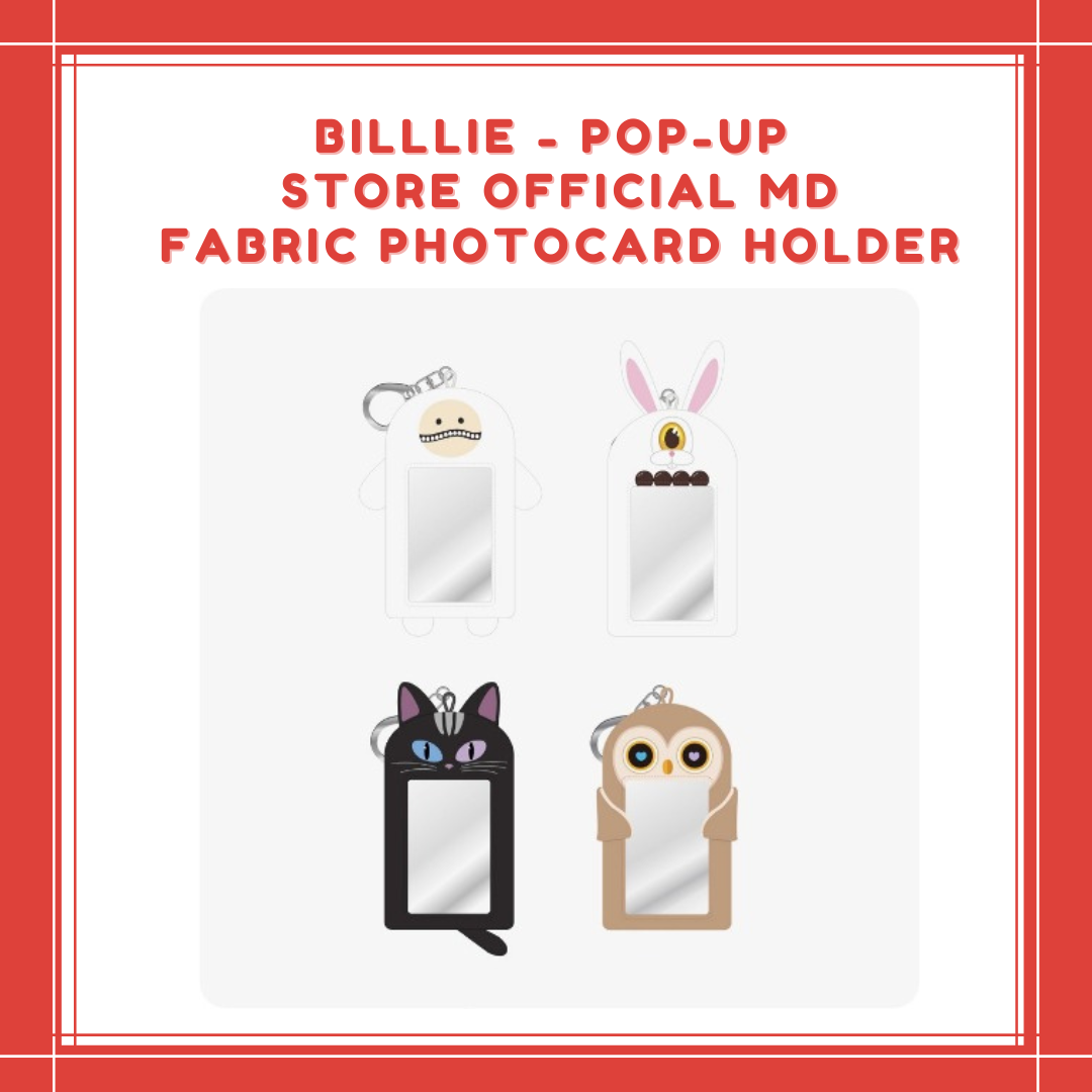 [PREORDER] Billlie - POP-UP STORE OFFICIAL MD FABRIC PHOTOCARD HOLDER