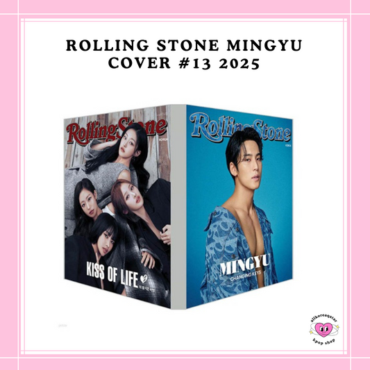 [PREORDER] ROLLING STONE MINGYU COVER #13 2025