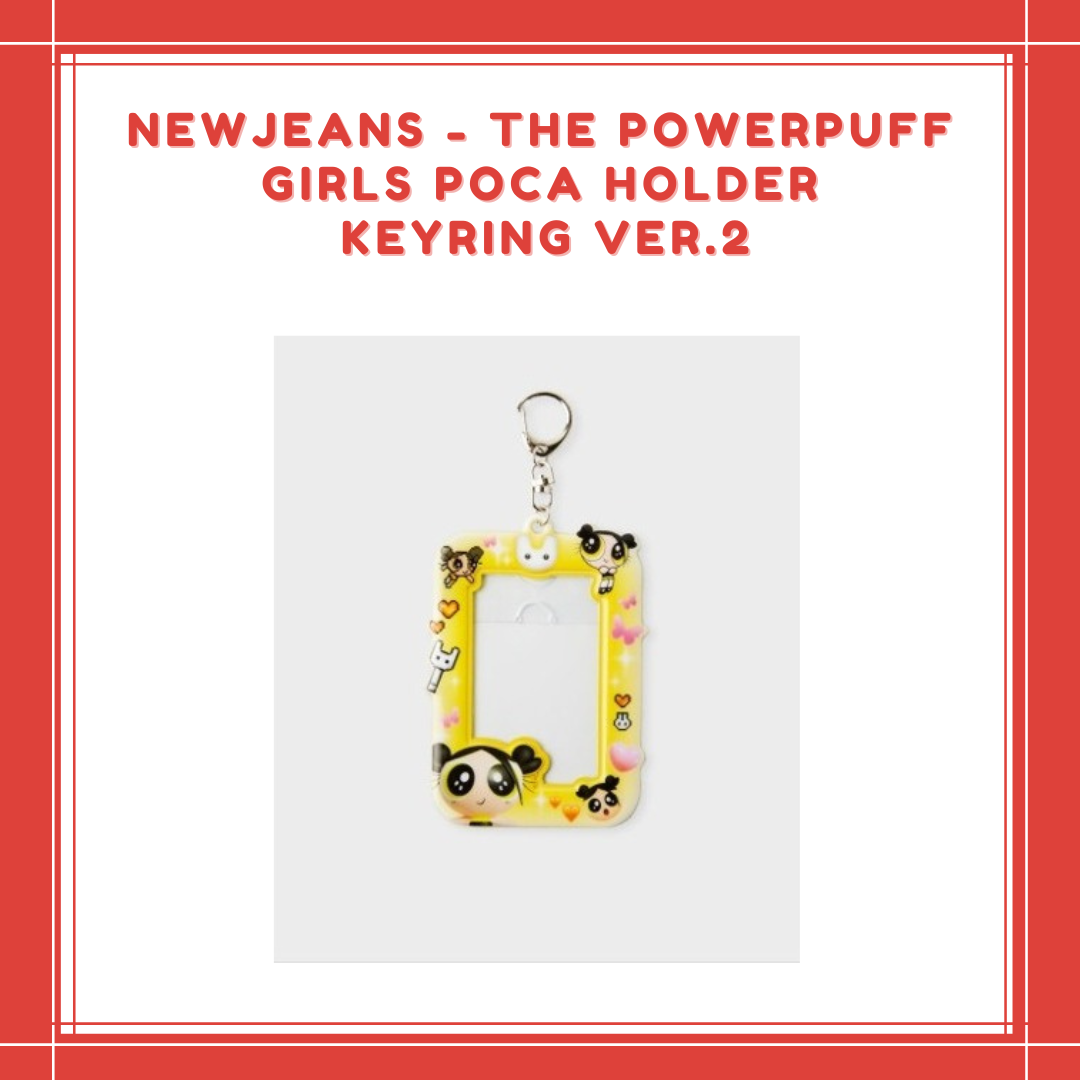 [PREORDER] NEWJEANS - THE POWERPUFF GIRLS POCA HOLDER KEYRING VER.2