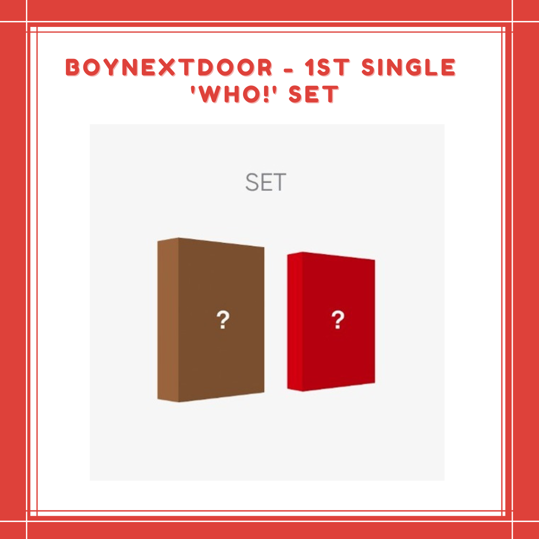 [PREORDER] BOYNEXTDOOR - 1ST SINGLE 'WHO!' SET