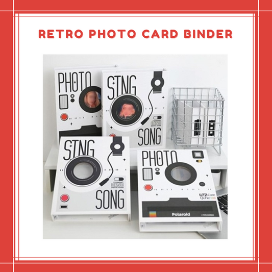 [PREORDER] RETRO PHOTO CARD BINDER