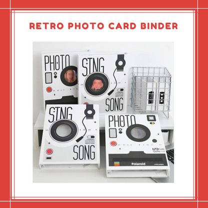 [PREORDER] RETRO PHOTO CARD BINDER