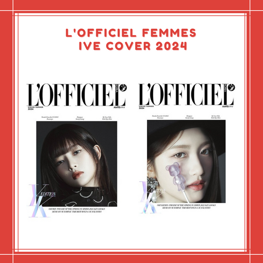 [PREORDER] L'OFFICIEL FEMMES IVE COVER [2024]