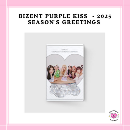 [PREORDER] BIZENT PURPLE KISS - 2025 SEASON'S GREETINGS