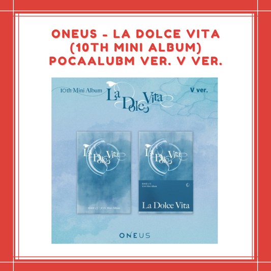 [PREORDER] PHOTOCARD ONEUS - LA DOLCE VITA (10TH MINI ALBUM) POCAALUBM VER. V VER.