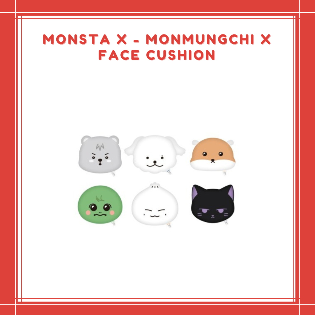 [PREORDER] MONSTA X - MONMUNGCHI X FACE CUSHION