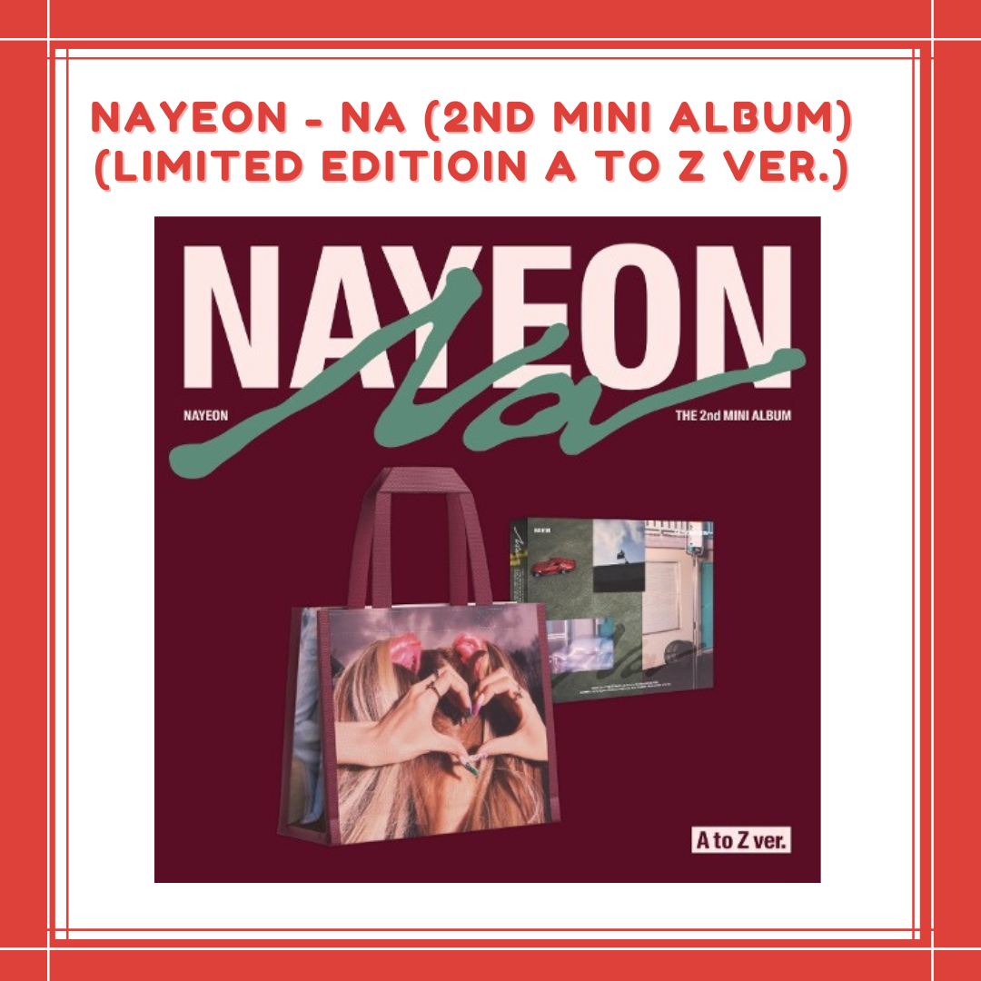 [PREORDER] NAYEON - NA (2ND MINI ALBUM) (LIMITED EDITIOIN A TO Z VER.)