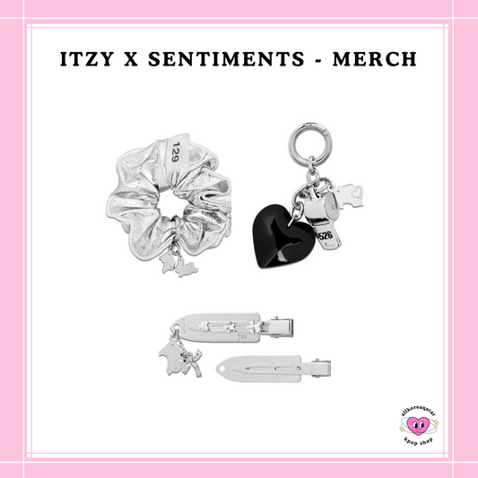 [PREORDER] ITZY X SENTIMENTS - MERCH