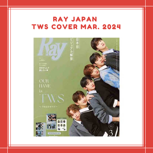 [PREORDER] RAY JAPAN TWS COVER MAR. [2024]