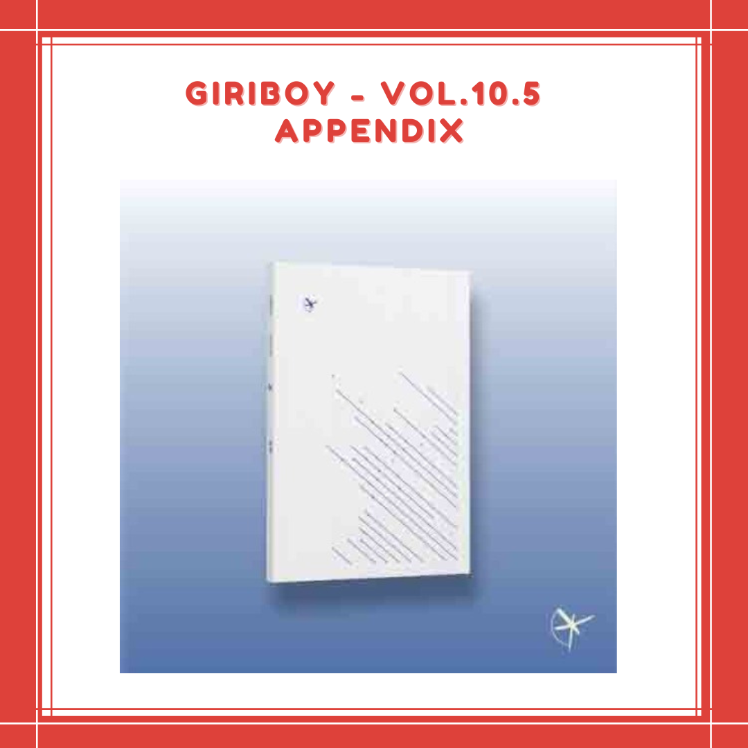 [PREORDER] GIRIBOY - VOL.10.5 APPENDIX