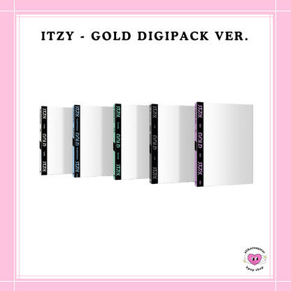 [PREORDER] ITZY - GOLD DIGIPACK VER.