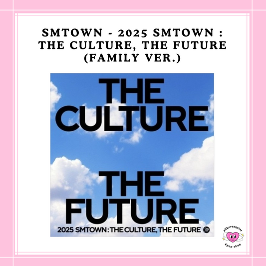 [PREORDER] SMTOWN - 2025 SMTOWN : THE CULTURE, THE FUTURE FAMILY VER.)