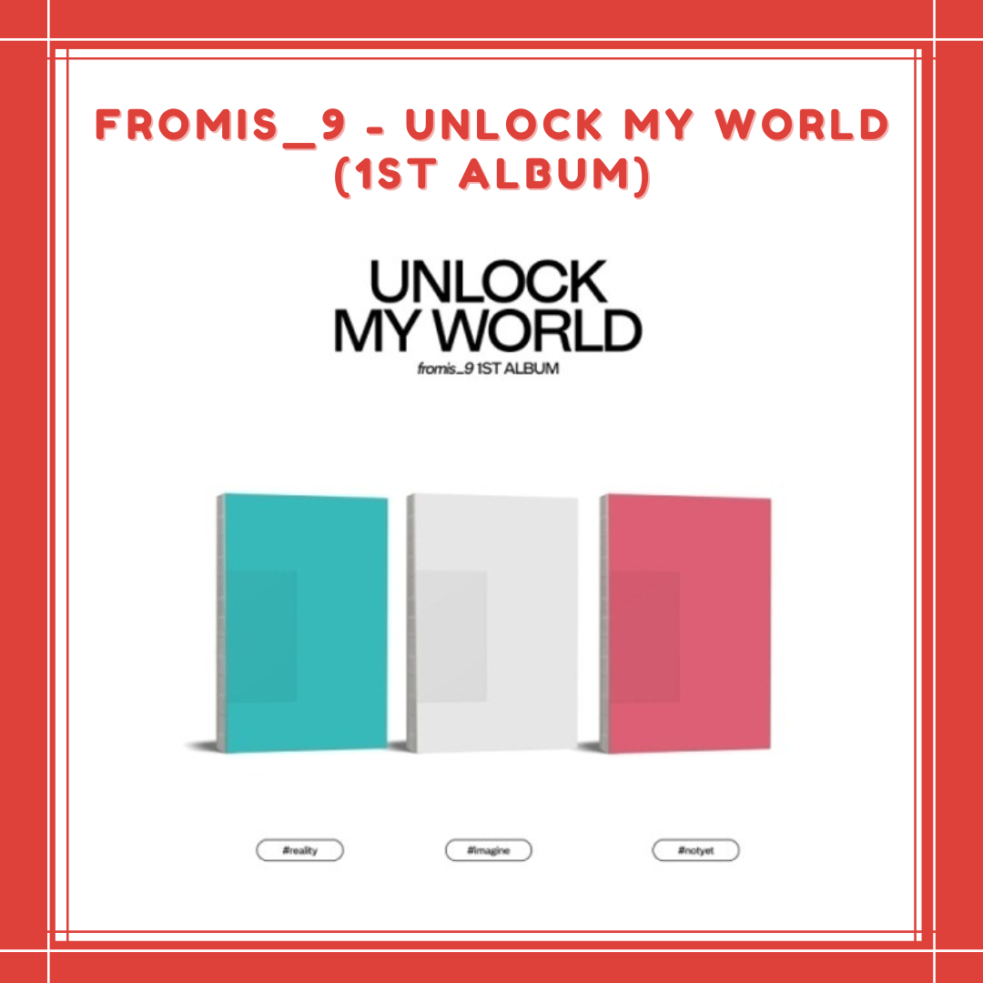 [PREORDER] FROMIS_9 - UNLOCK MY WORLD (1ST ALBUM)