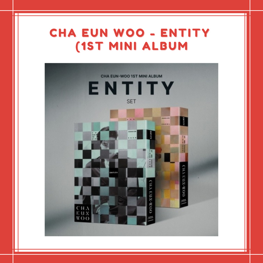 [PREORDER] CHA EUN WOO - [ENTITY] (1ST MINI ALBUM