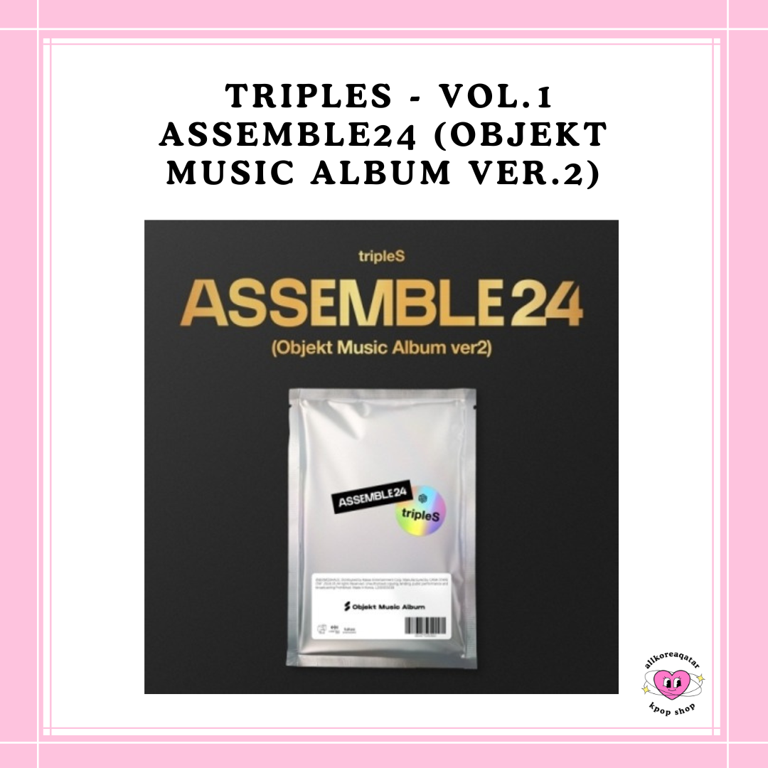 [PREORDER] TRIPLES - VOL.1 ASSEMBLE24 (OBJEKT MUSIC ALBUM VER.2)