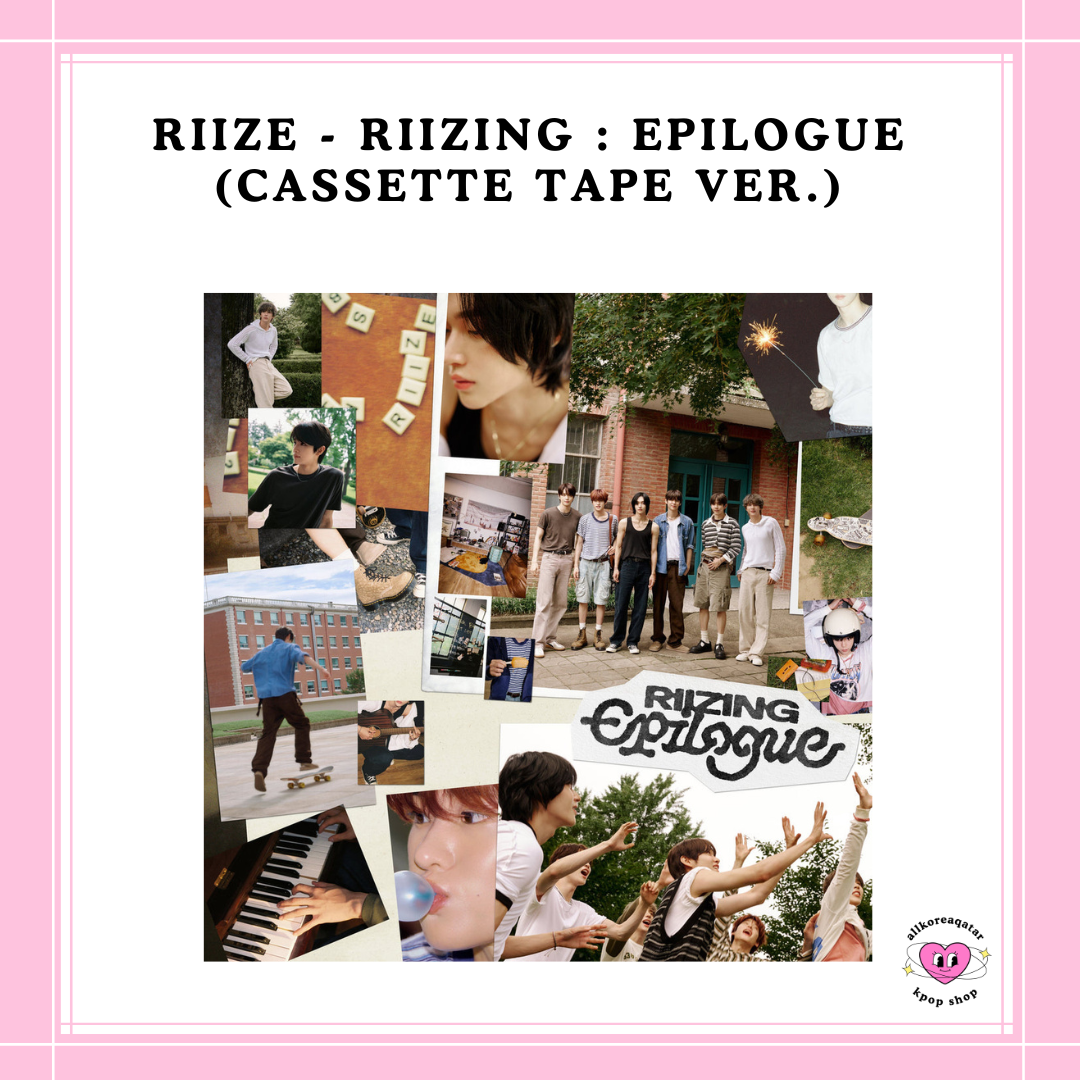 [PREORDER] RIIZE - RIIZING : EPILOGUE (CASSETTE TAPE VER.)