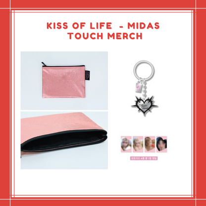 [PREORDER] KISS OF LIFE - MIDAS TOUCH MERCH