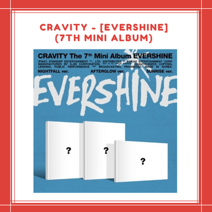 [PREORDER] CRAVITY - [EVERSHINE] (7TH MINI ALBUM)