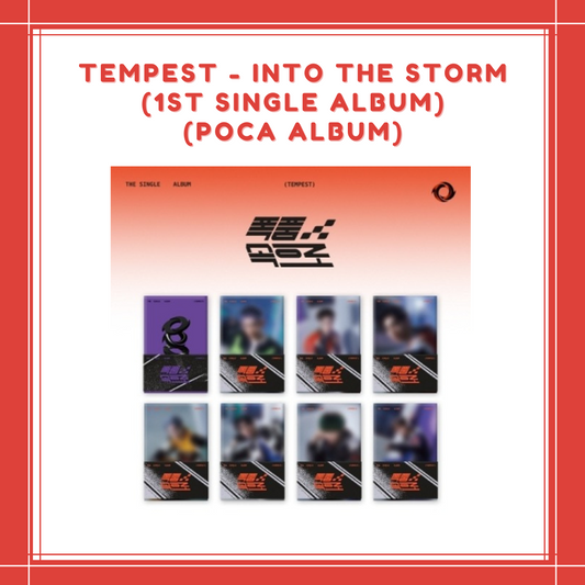 [PREORDER] TEMPEST - [IN THE STORM] (1ST SINGLE ALBUM) (POCA ALBUM)