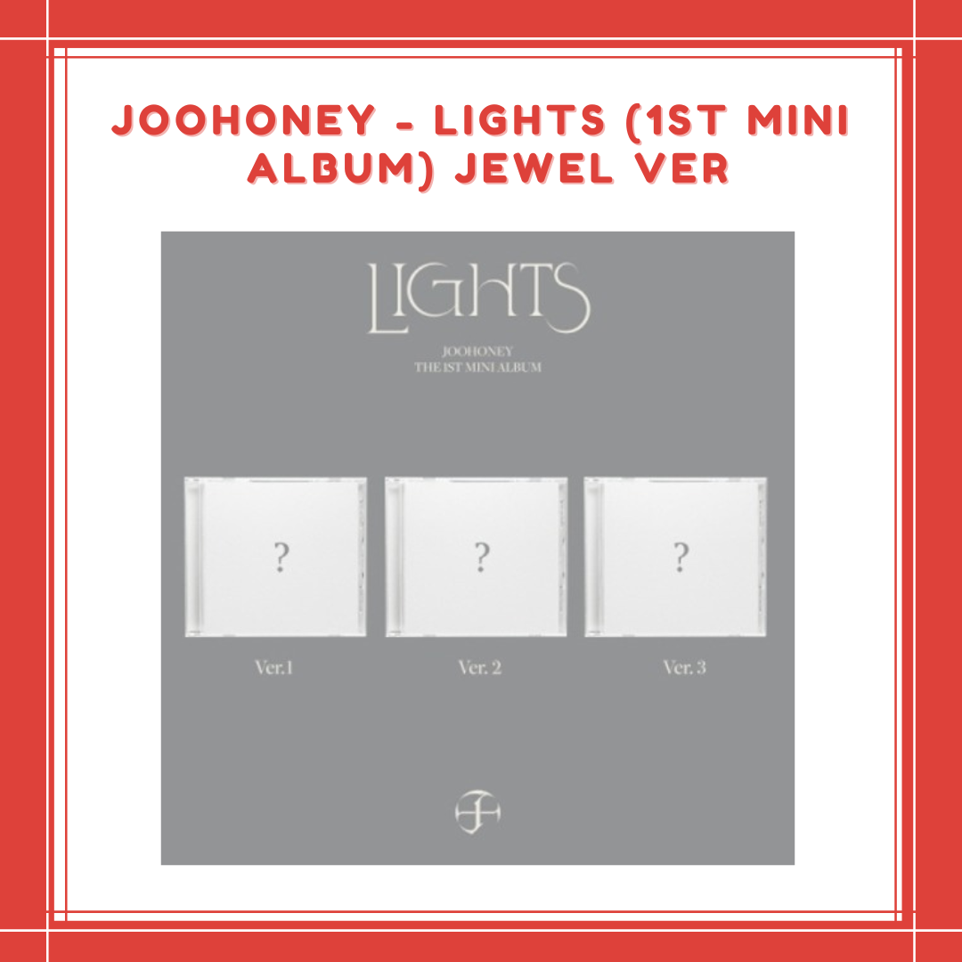 [PREORDER] STARSHIP GIFT JOOHONEY - LIGHTS (1ST MINI ALBUM) JEWEL VER SET