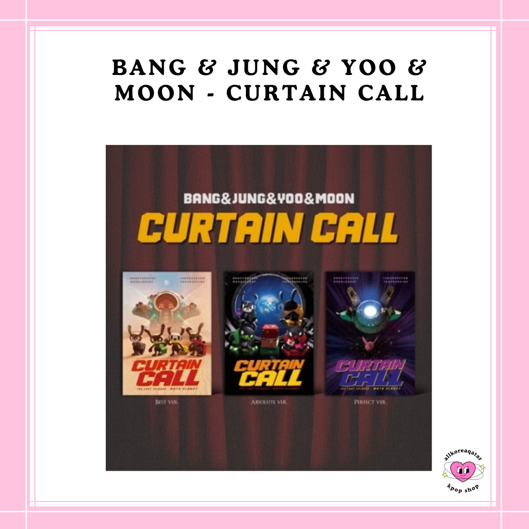 [PREORDER] BANG & JUNG & YOO & MOON - CURTAIN CALL