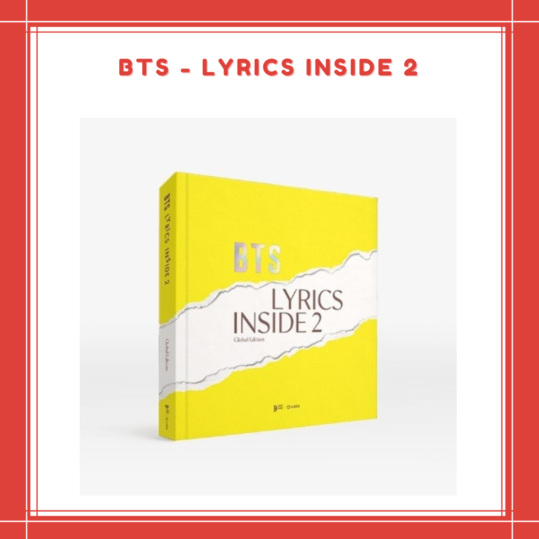 [PREORDER] BTS - LYRICS INSIDE 2