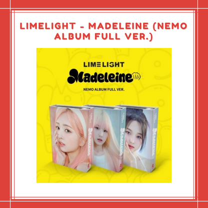 [PREORDER] LIMELIGHT - MADELEINE (NEMO ALBUM FULL VER.)