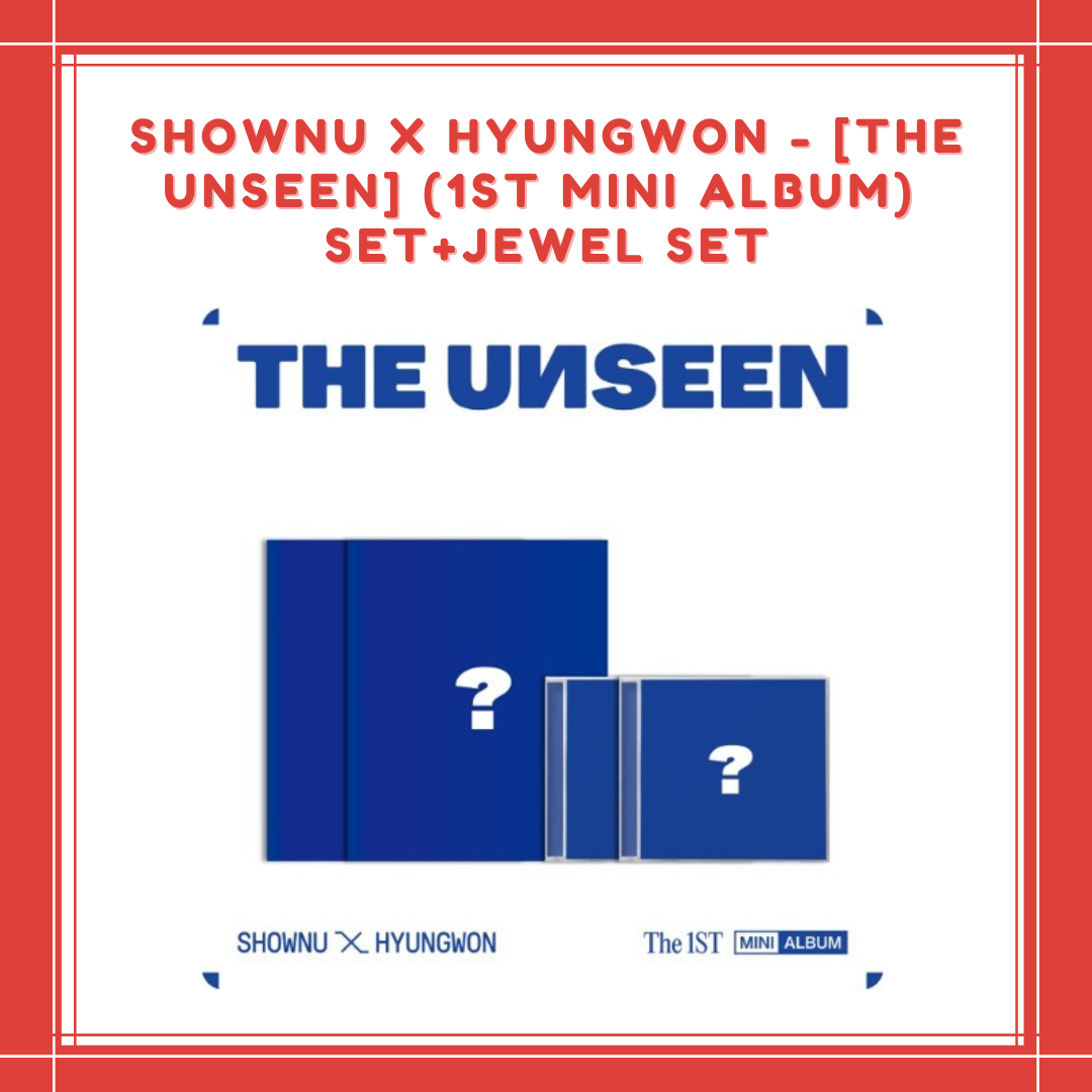 [PREORDER] STARSHIP SHOWNU X HYUNGWON - [THE UNSEEN] (1ST MINI ALBUM) SET + JEWEL SET