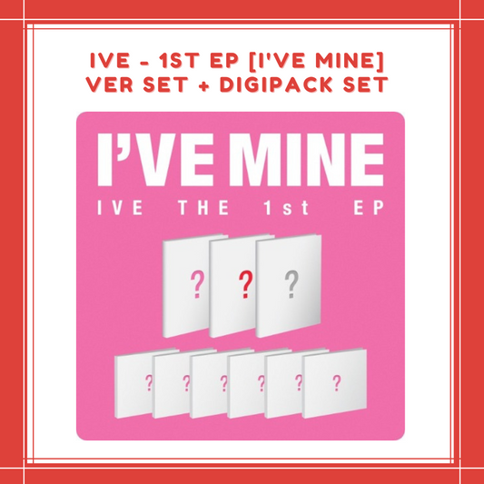 [PREORDER] IVE - 1ST EP I'VE MINE VER SET + DIGIPACK SET