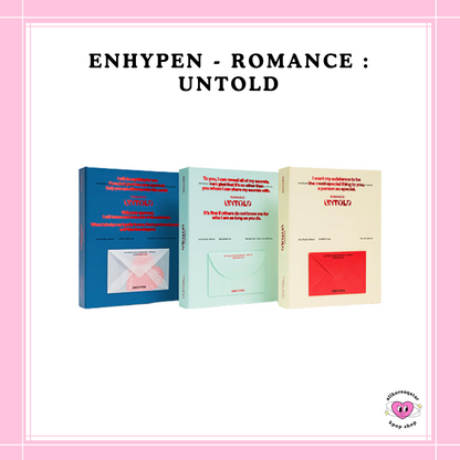 [PREORDER] ENHYPEN - ROMANCE : UNTOLD